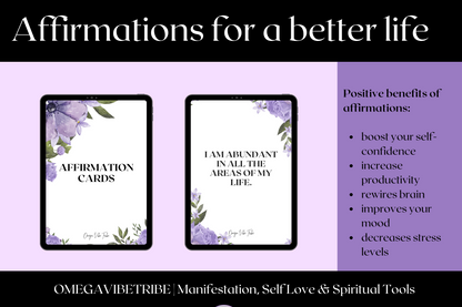 affirmations for a better life. make your life easier and improve it by doing these affirmations daily