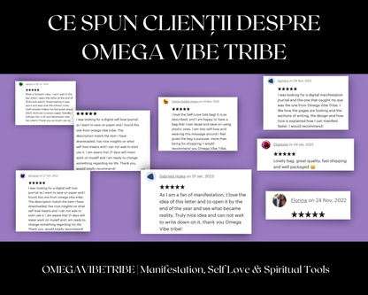 fotografie cu mai multe recenzii de 5 stele de la clientii omega vibe tribe