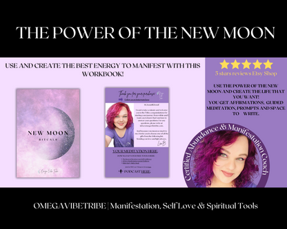 use the power of the new moon and manifest