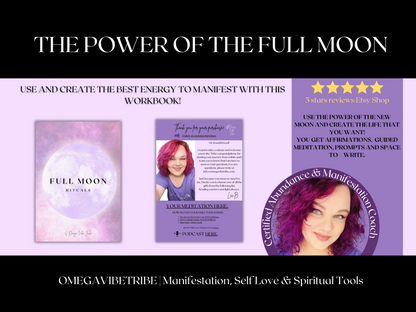 image with the power of the full moon rituals workbook